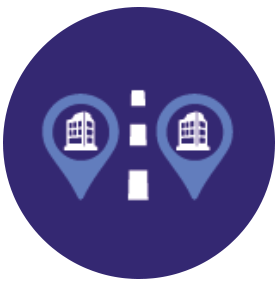 GoBroder – Our own offices on both sides of the border cross border icon