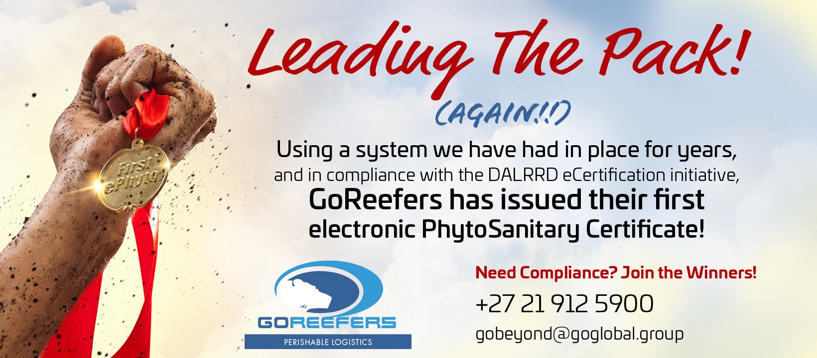 GoReefers have issued their first E certification system for PhytoSanitary